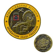 coin 82nd Airborne Division Saint George Commemorative Challenge Coin Collection Gift 2024 - buy cheap