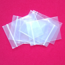 Bolsas de plástico de hueso blanco Pe de cierre con cremallera transparente, bolsa de embalaje de viaje transparente para regalos de joyería, bolsa de accesorios, 13x19cm, 1000 Uds. 2024 - compra barato
