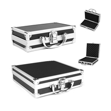 Small/Large Size Aluminum Alloy Toolbox Portable Instrument Storage Suitcase Travel Luggage Organizer Case 2024 - buy cheap