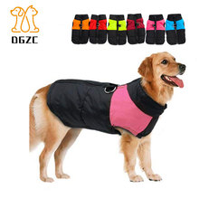 12 tamanhos à prova dwaterproof água quente cão jaqueta à prova de vento gato casaco tempo frio pet inverno roupas colete para pequeno médio grande cães 2024 - compre barato