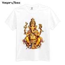 Camiseta con estampado 3d de Ganesha para hombre y mujer, ropa para parte superior masculina, con diseño de Deity Of begining 2024 - compra barato