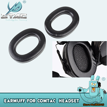 Z-tac  Peltor Comtac Tactical Headphones Earmuffs Fit Comtac Series Comtac II III Headset Sponge Earmuffs Airsoft Part Z007 2024 - buy cheap