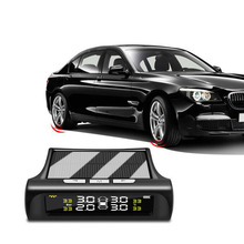 Tire Pressure Alarm TPMS Solar Car Detection System External or internal Digital LCD Monitor Auto Cars Safety Alarm 2024 - buy cheap