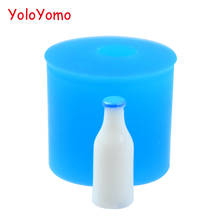 F580YL 24.1mm 3D Bottle Silicone Push Mold - Cake Decorating Tools, Fondant, Chocolate, Dollhouse, Resin Polymer Clay, Food Safe 2024 - buy cheap