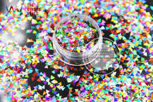 TA3-310   Mix Laser Holographic Colors Triangle Shape  Glitter Sequins for nail art  DIY decoration and Holiday decorations 2024 - buy cheap