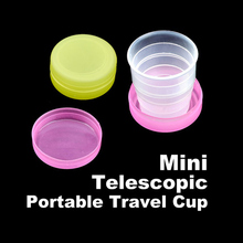 Оптовая продажа Складные портативные складные пластиковые чашки телескопические чашки походная посуда XH8Z 2024 - купить недорого
