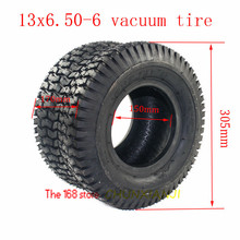 High quality 13X6.50-6 vacuum tire beach mower electric vehicle 13*6.50-6 tubeless  tire lawn tire 2024 - buy cheap