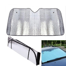 Foldable Car Front Windshield Sunshade Double-Side Silver Bubble Cotton Rear Sun Shade Interior Accessories 2016 High Quality 2024 - buy cheap