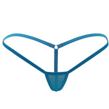 Calcinha renda transparente para mulheres, mini biquíni sexy, fio dental, tanga, cintura baixa, erótica, roupa íntima 2024 - compre barato