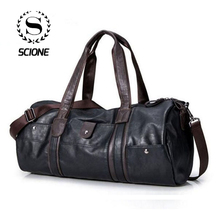 Scione мужской рюкзак для багажа, спортивная сумка для мужчин, вместительный ремешок, Повседневная Сумка-тоут, ручная сумка, мужские сумки-мессенджеры 2024 - купить недорого