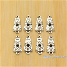 wholesale  100pcs retro connector   charm Tibetan silver  fit  for  Necklaces & Pendants  jewelry findings 2024 - buy cheap