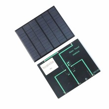 18 v 3.5 w célula solar policristalino do painel solar para carregar bateria de 12 v diy carregador solar solar module165 * 135*3mm frete grátis 2024 - compre barato