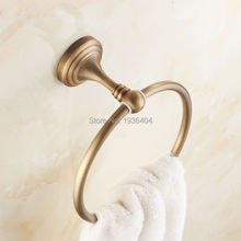 Hot Sell Bathroom Accessories Towel Ring Antique Brass Towel Holder  Wall Mounted Towel Rack R512 2024 - buy cheap