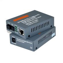 1 pair HTB-3100AB-40KM 10/100M Fiber Optic Media Converter Fiber Transceiver and Receiver Singlemode Single Fiber SC Port 2024 - buy cheap