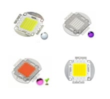 Chip LED de alta potencia de 50 W, luz de cultivo de espectro completo, UV, RGB, blanco cálido, rojo, azul, verde, IR, 50 W 2024 - compra barato