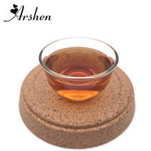 Arshen 40ml Single Layer Heat Resistant Glassware Tea Cup Kung Fu Tea Flower Tea Coffee Cups Healthy Drink Insulated Mini Cup 2024 - buy cheap