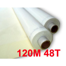 Sale! 1 roll 100 meters 48T 120M polyester silk screen printing mesh 127cm width  WITH Fast Free shipping 2024 - buy cheap