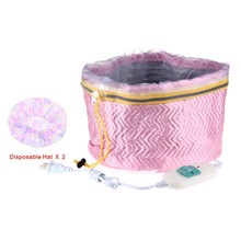 Waterproof Anti-electricity Control Heating Electric Hair Thermal Treatment Beauty Steamer SPA Nourishing Hair Care Cap 2024 - buy cheap