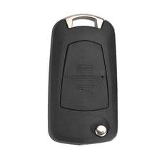 Лучшая цена для Opel Модифицированная откидная оболочка ключа дистанционного управления 2 кнопки (HU100A) 5 шт./лот 2024 - купить недорого