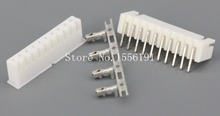 10Sets/Kit XH2.54-10P 10Pin Curved needle spacing 2.54mm connectors Male and Female Plug + terminals 2024 - buy cheap