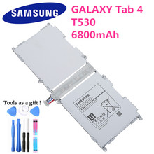 Samsung Original Battery EB-BT530FBC BT530FBU 6800mAh For Samsung Galaxy Tab 4 10.1" SM- T530NU T530 T531 T535 T537 +Free tools 2024 - buy cheap