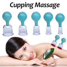 5Pcs Massage Cups PC Rubber Anti Cellulite Cupping Massage Vacuum  Massage Therapy Set of Family Body Massage Helper 2024 - buy cheap