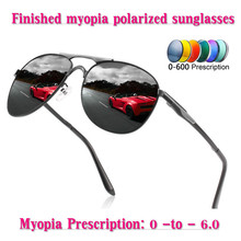 2019 Diopter men women Custom Made Myopia Minus Prescription Polarized LensRetro squar esunglasses men Driving goggles UV400 NX 2024 - buy cheap