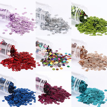 Lantejoulas para costura de glitter 3/4/5/6mm, lantejoulas para arte de unhas, decoração de casamento, brilhos com lantejoulas para roupas de meninas 2024 - compre barato