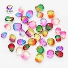 New product! 20pcs/bag Super beauty Gradient color K9 glass crystal 3D Nail Art pointback Rhinestones diy jewelry accessories 2024 - buy cheap