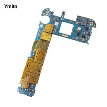Ymitn-placa mãe original desbloqueada, com chips, versão europeia, para samsung galaxy s6 edge, g925, g925f, g925i 2024 - compre barato