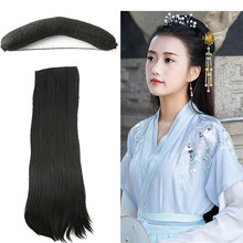 black vintage women's hair accessories set fairty cosplay hair products han dynasty movie TV play for studio photpgraph wear 2024 - buy cheap