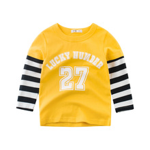 Kids Superior quality T-shirt baby Bottom Shirt Pure Cotton girl Top Boy clothes tees factory outlet wholesale Children clothing 2024 - buy cheap