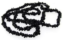 Unique Pearls jewellery Store Nugget Black Tourmaline Quartz Gemstone Loose Beads one Full Strand 34'' LC3-323 2024 - buy cheap