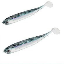 5pcs/lot Soft Lure 2.2g/70mm For Fishing Shad Fishing Worm Swimbaits Jig Head Soft Lure Fly Fishing Bait Pesca 2024 - buy cheap