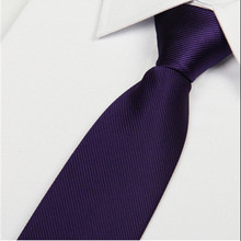 SHENNAIWEI 2019 new items for Casual 8 cm ties men Dark purple mens neck tie gravata masculina atacado 2024 - buy cheap