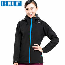 IEMUH Outdoor Soft Shell Fleece Jacket Women Polartec Sportswear Thermal Hunt Hiking Sport Jackets Windproof Warm Winter Camping 2024 - buy cheap