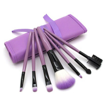 7pcs/set Makeup Brushes Set Kit + Bag Case Blush Eyeshadow Lip Brush Powder Foundation Blending Cosmetic Beauty Tools 2024 - buy cheap