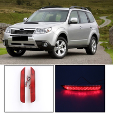 CAPQX 1 Pair For Subaru Forester 2008-2017 LED Tail Light Rear Bumper Light Reflector Brake Signal Warning Lamp Rear Fog Lamp 2024 - buy cheap