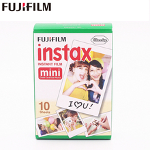 Fujifilm-filme instantâneo para câmeras instax mini 8, 1 pacote com 10 folhas de papel fotográfico, para 11, 9, 7, 7s, 8, 90, 25, 55 2024 - compre barato