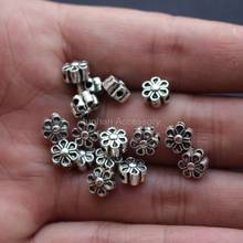 (20 pieces/lot) 6.5mm Charms Metal Flowers  accessoires DIY parts  for jewelry making 2024 - buy cheap