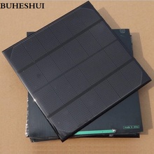 BUHESHUI 4.5W 6V Solar Cell Monocrystalline Solar Panel Solar Module DIY Solar Charger165*165*3MM 15pcs Wholesale Free Shipping 2024 - buy cheap