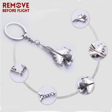 Remova Antes do Vôo por atacado Criativo Chaveiro Aeronaves Da Aviação Presentes Marca de Jóias Anel Chave Keychain Avião 10 pçs/lote 2024 - compre barato