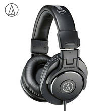 Original Audio-Technica ATH-M30x Professional Monitor Headphones Closed-back Dynamic Over-ear Headsets HiFi Foldable Earphones 2024 - buy cheap