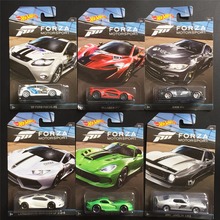 Hot Wheels 1:64 спортивный автомобиль FORZA, мотоцикл, FORD FALCON, гоночный автомобиль McLAREN P1, коллекционное издание, металл, литье под давлением, модель автомобиля 2024 - купить недорого