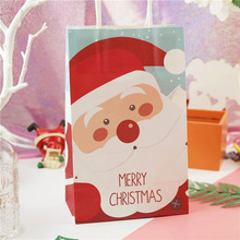 Merry Christmas Gift Bag Lovely Christmas Tree Cute Santa Paper Bags With Handles Christmas Party Cookie Packaging Gift Handbags 2024 - buy cheap