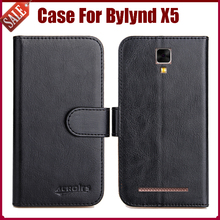 Bylynd X5 funda nueva llegada 6 colores de alta calidad Flip cuero exclusivo funda protectora de teléfono para Bylynd X5 funda 2024 - compra barato