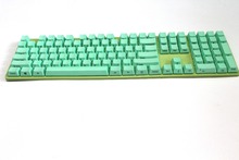 New Arrival Side-printed Mint Green 108 PBT Keycap With Keycap Board For OEM Cherry MX Switches Mechanical Gaming Keyboard 2024 - buy cheap