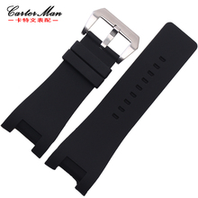 New Rubber watchband for DZ1216 DZ1273 DZ4246 DZ4287 high quality watch strap 32*17mm silicone bracelet 2024 - buy cheap