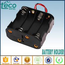 8 AA Батарейный держатель Двухсторонний черный пластиковый батарейный отсек TBH-2A-8E-W 2024 - купить недорого