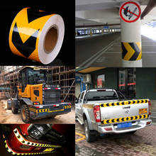 10cm X 30m Car Body Reflective Sticker Waterproof Safety Warning Strip Tapes Night Driving 2024 - buy cheap